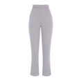 thumbnail image 3 of Sakmal Womens Pants Business Casual Work Chinos Slim Straight Trousers High Waisted Gray Plain Full Length Pants, 3 of 8