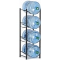thumbnail image 1 of Porta Jarra de Agua de 5 Galones Estante de Almacenamiento de Botellas de Agua, 4 Niveles, Negro, 1 of 6
