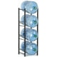 thumbnail image 1 of Porta Jarra de Agua de 5 Galones Estante de Almacenamiento de Botellas de Agua, 4 Niveles, Negro, 1 of 6