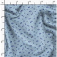 thumbnail image 2 of Soimoi Cotton Poplin Blue Fabric By the Yard - 42 Inch Wide -Rose Floral Pattern Textile - Romantic and Delicate Designs for Stylish Projects Printed Fabric, 2 of 6