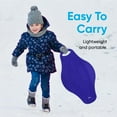 thumbnail image 2 of Superio Connectable Snow Sled, Purple (2 Pack), 2 of 5