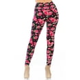 thumbnail image 2 of Buttery Soft Girl Power Leggings (One Size Regular,Fuchsia), 2 of 2