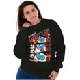 thumbnail image 4 of Tootsie Pop Owl Kanji How Many Licks Sweatshirt for Men or Women Brisco Brands S, 4 of 6