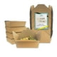 thumbnail image 1 of Envases de comida Kaderron desechables, 2 litros, 50 paquetes de papel kraft, 1 of 6