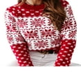 thumbnail image 1 of Chandails de Noël pour Femmes Pull Tops S, 1 of 6