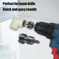 thumbnail image 6 of Integrated Internal & External Pipe Threading Tool, 2026 New Pipe Thread Cutting Tool, PVC Thread Maker Tool For Electric Drill, 1/2" (DN15) 3/4" (DN20) Pipe Sizes Rethreading Tool (1/2"), 6 of 7