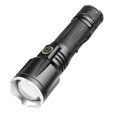 thumbnail image 1 of Resalte La Linterna Led Linterna De Larga Duración Linterna Impermeable Linterna De Carga Usb Con Iluminación De Enfoque Cinco Engranajes Para Viajes De Campamento Al Aire Libre Minnieouse HA021225-00, 1 of 7