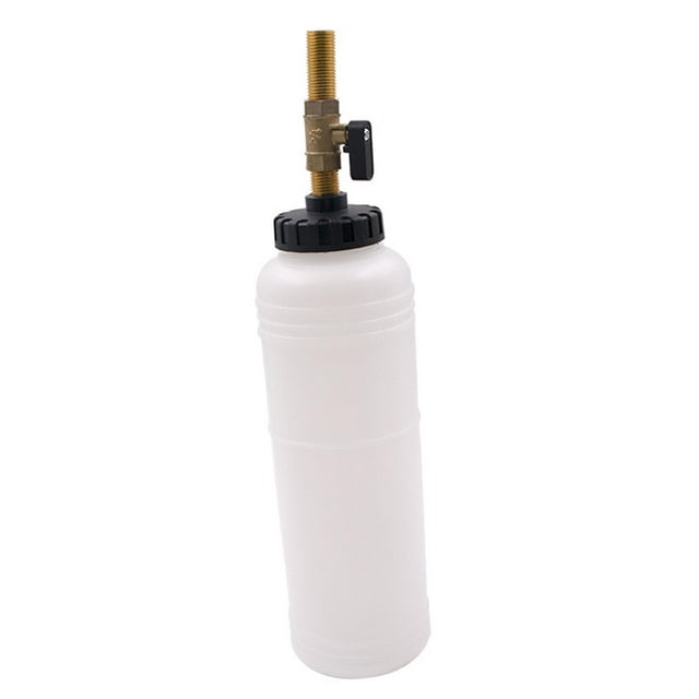 Almencla Pneumatic Brake and Clutch Fluid Bleeder Kit Vacuum Brake Oil Change Set Sub Bottle