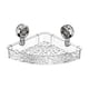 thumbnail image 2 of Fiudx Ofertas y liquidaciones Estante de ventosa con diseño de glaciar estilo Caddy de pared transparente sin taladro, almacenamiento rectangular multifuncional extraíble para Baño, 2 of 7