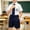 #0003-White, variant on Ceisia Boys Emblem School Uniform Outfit Short Sleeve Shirt Tie and Elastic Waist Dress Shorts White 14 Years/15 Years Gift