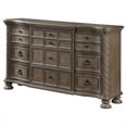 thumbnail image 4 of Coaster Emmett 9-drawer Traditional Rectangular Wood Dresser in Walnut, 4 of 10