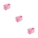 thumbnail image 3 of Soidarity Bolsas de fieltro de amplia aplicación, práctica y práctica, bolsa de cosméticos de viaje bien organizada, rosa L 30*15*16cm Type1 NO1, 3 of 6