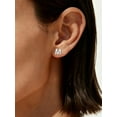 thumbnail image 5 of ChicSilver Minimalist 925 Sterling Silver 26 Letters A-Z Stud Earrings Suitable for Sensitive Ears Women Jewelry Gifts Daily Wear (With Gift Box), 5 of 9
