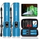 thumbnail image 1 of Linterna Recargable Banral 5000mAh Impermeable con 5 Modos, 1 of 7