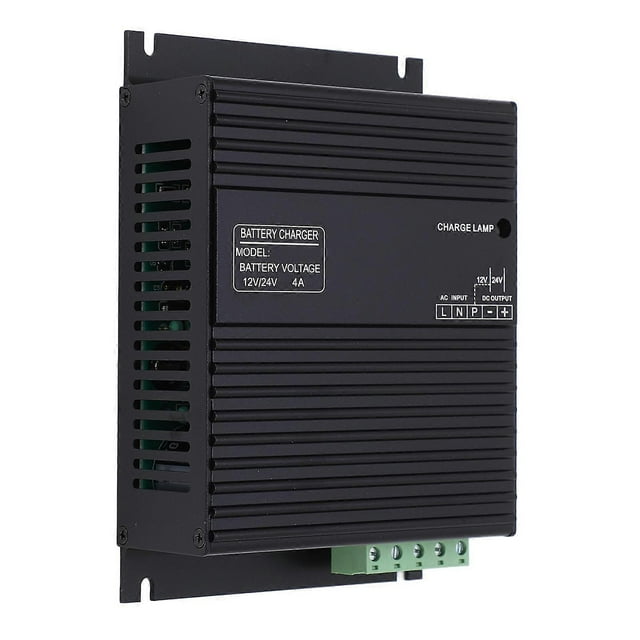 Generator Battery Charger Universal Overload Protection Aluminum Alloy Intelligent Genset Charger 12V 24V
