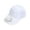 White, variant on Eolstice Adult Casual Travel Sunscreen Inflatable Fan Cap, Summer Men And Women General Breathable Cap, Letters Sun-shading Peaked Cap with Fan, Cooling