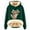Green, variant on Fashionable Autumn And Winter Christmas Deer Print Plus Velvet Thickened Warm Solid Color Color Cardigan Women's Hooded Sweatshirt Drawstring Hoodie Winter Hoodies for Women Womens Long Z Green XXXXXL
