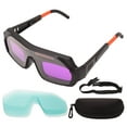thumbnail image 2 of Protective Welding Glasses, Auto Darkening Welding Goggle High Sensitivity Detector Head With Elastic Band For Eyes, 2 of 8