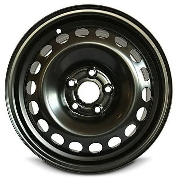 Wheel For 2019-2020 Chevrolet Sonic 15 inch 5 Lug Black Steel Rim Fits R15 Tire