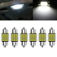 thumbnail image 2 of 6Pcs 31MM DE3175 3014 LED Map/Dome Interior Light Bulbs 6000K White Lamps, 2 of 7