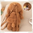 thumbnail image 4 of Winsafor Cute Stuffed Animals Plush Toy – Dog Plush Backpack, Flannel Double Shoulder Bag for Kids – Soft Plushie Gift for Kids & Girls, 4 of 9
