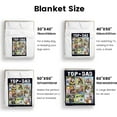 thumbnail image 5 of AISENIN Custom Dad Throw Blanket with photo for Dad Customized Fathers Day Birthday Gifts Photos Collage Blanket Personalized from Daughter, 5 of 5