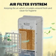 3-In-1 Ice Cooling Fan,Evaporative Air Cooler,Office Portable Swamp Cooler