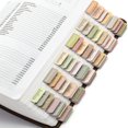 thumbnail image 1 of QUTETN Bible Tabs Boho Theme  Laminated Bible Tabs for Women and Men  Bible Tabs for Study Bible  Bible Index Tabs  Bible Book Tabs  Bible Labels Tabs, 1 of 5