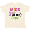 thumbnail image 3 of Inktastic Miss 3rd Grade Cutie with Pencil and Stars Girls Toddler T-Shirt, 3 of 5