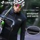 thumbnail image 2 of LAMEDA Maillot de ciclismo para hombre Ropa de ciclismo de invierno Cortavientos Manga larga MTB Ropa reflectante para bicicleta MTB Ropa térmica polar para mantenerse abrigado, 2 of 5