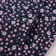 thumbnail image 3 of MADHERO Boys Girls Rain Jacket Lightweight Long Sleeve Windbreaker Navy Pink Floral 10, 3 of 5