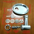 thumbnail image 6 of Stainless Steel Meat Grinder Blades and Accessories Set for Home Meat Grinder, 6 of 6