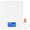 thumbnail image 1 of MEGAWISE High Precision Coffee Scale with Timer, Dual Power Supply, Waterproof Tempered Glass, 5 Weighing Modes, Professional Coffee Brewing Timer, 1 of 4