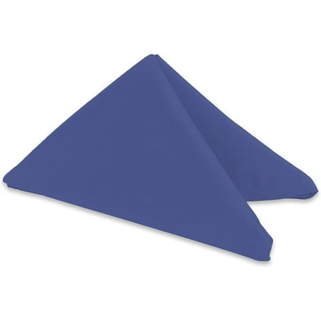 

Leading 150 Pcs 20 X20 Inch Polyester Cloth Napkin - Navy Blue - Wedding Linen Restaurant Dinner Wedding Banquet Party - 19 Colors Available