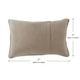 thumbnail image 3 of Sunbrella 21 x 14 in. Rectangle Outdoor Throw Pillow (2-Pack) - Cast Ash, 3 of 6