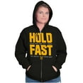 thumbnail image 4 of US Navy Hold Fast Sailors Are Forged Unisex Plus Size Zip Hoodie Brisco Brands 3X, 4 of 5
