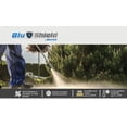 thumbnail image 3 of Blu Shield ToughTek Aramid Braided 1/2" x 50' Pressure Washer Hose - 4000 PSI Heavy-Duty Rubber Hose with 3/8" MNPT Fixed + Swivel, Hot/Cold Water Ready, Non-Marking & Weather-Flexible, 3 of 4