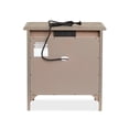 thumbnail image 4 of Magnussen Home Claremont Smokey Taupe Open Nightstand, 4 of 12