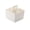 White/S, variant on HOARBOEG Portable Plastic Desktop Storage Caddy with Handle, 4-Compartment Versatile Organizer for Office Supplies Makeup, Desk Tote for Classroom Home Travel(8.6 x 6.1 x 6.1 in)