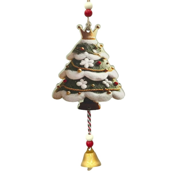 Colgante navideño de madera con forma de estrella tejida, adorno colgante ligero para árbol, hogar, fiesta, festival.