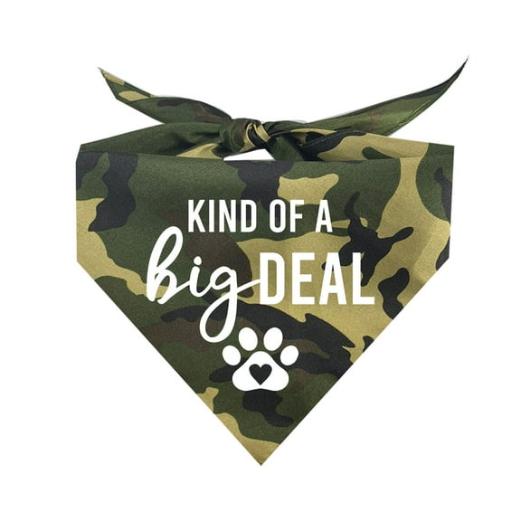 Kind Of A Big Deal Triangle Dog Bandana