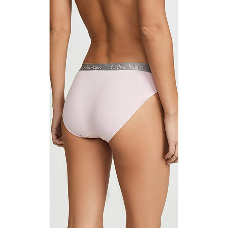 Calvin Klein Women's Radiant Cotton Bikini Panty, Ripple, S 
