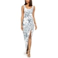 thumbnail image 1 of Vestido Floral Adrianna Papell para Mujer Azul 14, 1 of 1