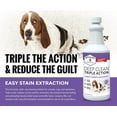 thumbnail image 5 of Stuart Pet Supply Co. Professional Strength Deep Clean 3X Carpet Cleaner Solution & Deodorizer, Concentrated Encapsulating Carpet Shampoo, Pet Odor & Dirty Carpet Cleaning Solution Gallon Size, 5 of 6