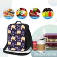 thumbnail image 4 of Balery Lavender Flowers Caja de Almuerzo y Bolsa de Almuerzo para Hombres y Mujeres, Bolsa de Almuerzo Reutilizable con Gran Capacidad, Bolsa de Almuerzo Aislada, 4 of 7
