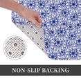 thumbnail image 6 of Yiaed Blue And White Flowers Print Flannel Doormat Mat Outdoor Indoor Door Mats,Welcome Matt Outdoor Front Door Mat Doormat Outdoor Mat Outdoor Mat,16"x24", 6 of 7