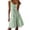 *Green, variant on ClodeEU Women's Sleeveless Tiered Ruffle Floral Print Mini Dress,Casual Loose Summer Swing Sundress Blue,Women's Plus L
