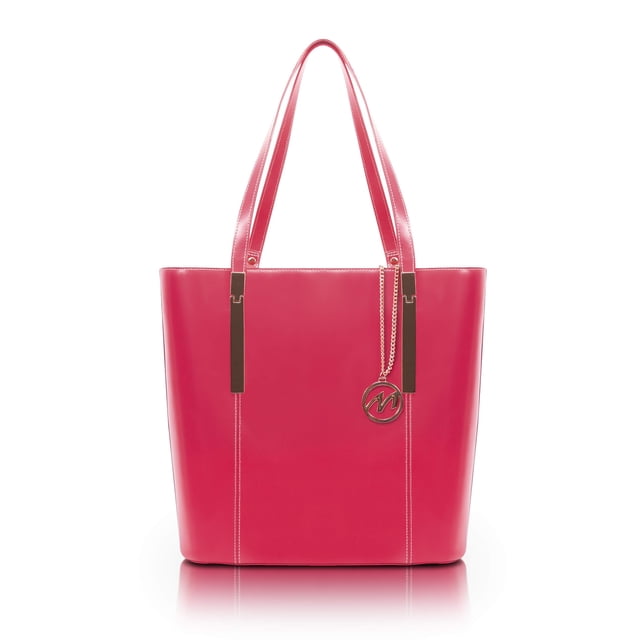 Bolso McKlein CRISTINA de piel con bolsillo para tableta