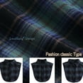 thumbnail image 5 of LoudSung False Collar Detachable Blouse Fake Collar Half Shirts Collar Plaid Designed Cotton Top Elegant for Women Girls, 5 of 9