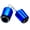 Blue, variant on Pair Motorcycle Handlebar End Plugs Enhanced Grip Control General High Strength Motorcycle Handlebar Accessories